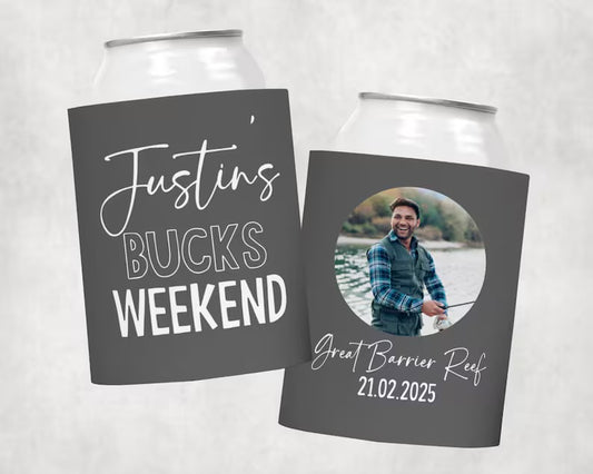 Bucks Personalised Stubby Holders