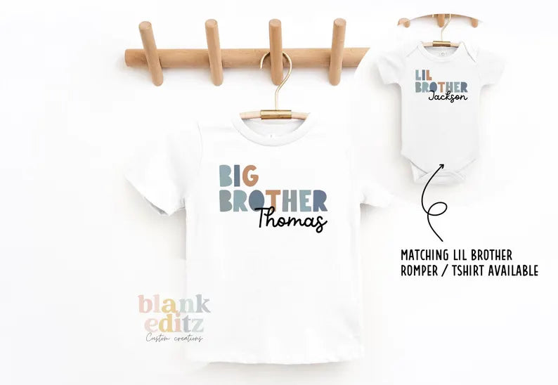 Big Brother T-Shirt, Personalised big brother
