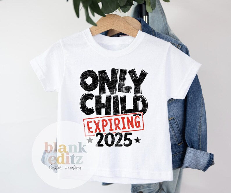 Big Brother T-Shirt, Only Child Expiring 2025
